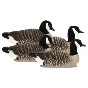 Four Pack Image of the Avian-X Topflight Lesser Canada Goose Floater Decoys.