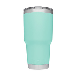 Yeti Rambler 30 oz. Tumbler with MagSlider Lid, Seafoam Back Image