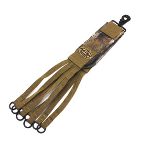 Image of the Rig'Em Right Leg Band Game Strap in Optifade Timber.