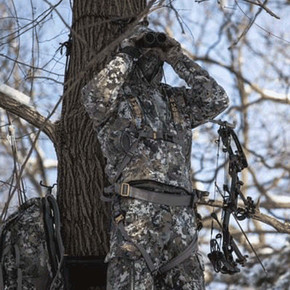 Muddy Outdoors The Ambush Safety Harness In-the-Field Image