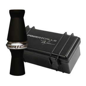 Image of the Power Calls Frequency Mid-Sized Short Reed Canada Goose Call and Case.
