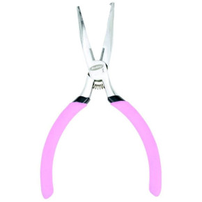 Berkley Chrome Split Ring Pliers 6" in Pink
