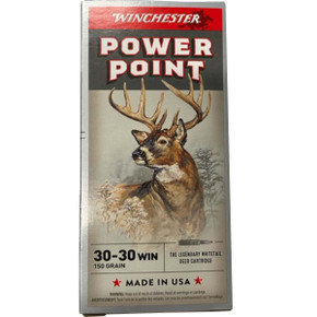 30-30 Winchester 150 Grain Power-Point Rifle Ammunition, Box of 20