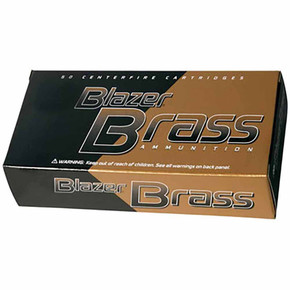 Blazer Brass 45 Auto 230 gr Full Metal Jacket, 50 rounds per box
