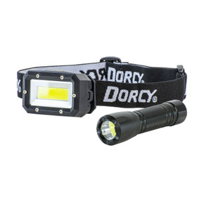 Dorcy LED Headlamp and Flashlight Combo Image