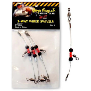 George Young Jr. Signature Catfish 3-Way Wired Swivels