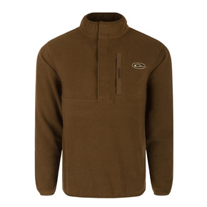 Drake Camp Fleece Pullover 2.0 Image in Cocoa