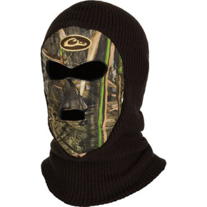 Drake LST Face Mask Image in Mossy Oak Habitat Mossy Oak Bottomland