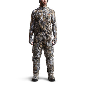 Sitka Fanatic Bib in Optifade Elevated II Front Model Image