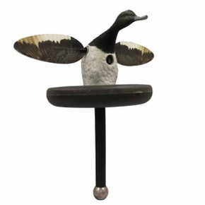 Product Image of the MojoElite Series Floating Bluebill Spinning Wing Duck Decoy.