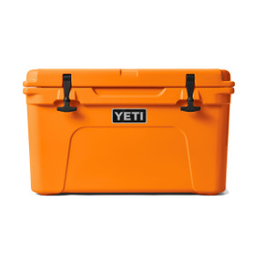 Yeti Tundra 45 Hard-Sided Cooler Image in King Crab Orange