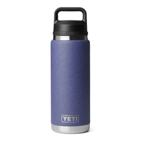 Yeti Rambler 26 oz. Water Bottle with Chug Cap Top Image in Moon Dust