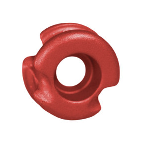 Radical Archery Design Super Deuce 38 Aluminum Peep Sight Image in Red