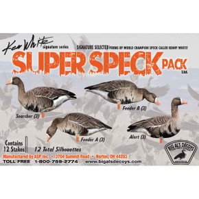Big Als Super Speck Silhouettes, 12 Pack Box Image