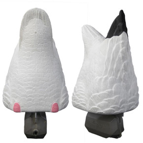 Higdon Outdoors Magnum Foam-Filled Snow Goose Butt-Up Decoys, 2 Pack Image
