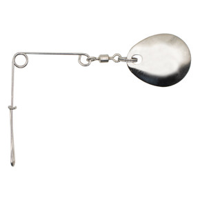 Rogers Sporting Goods Jig Spinner in Nickel