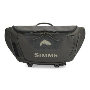 Simms Tributary Fishing Hip Pack Image in Basalt