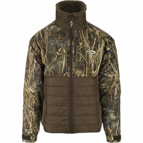 Drake Waterfowl LST Guardian Flex Double Down Eqwader Full Zip Image in Realtree Max 7 Drake Waterfowl LST Guardian Flex Double Down Eqwader Full Zip Image in Realtree Max 7