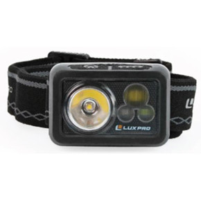Compact Multi-mode LED Headlamp with White, Green, Red Flood, 374 Lumens