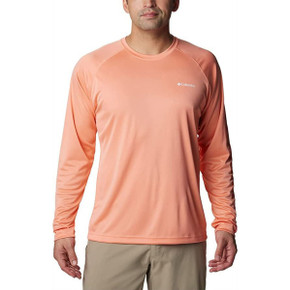 Columbia Fork Stream Long Sleeve Shirt in Summer Peach