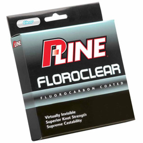 P-Line Floroclear Fluorocarbon Coated Fishing Line image in Clear