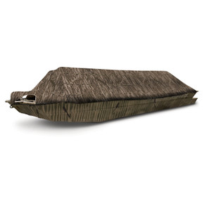 Beavertail 1600 Series Boat Blind Image in Mossy Oak Bottomland