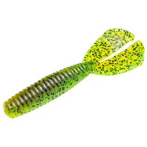 Image of the Strike King Rage Magnum Menace Grub 4" in Summer Craw
