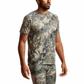 Sitka Core Lightweight Crew Short Sleeve Image in Open Country