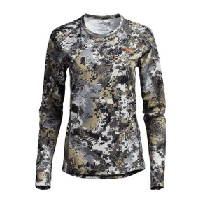 Sitka Women's Core Lightweight Long-Sleeve Crew Image in Elevated II