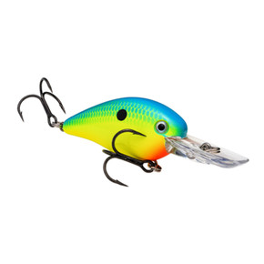 Strike King KVD 1.5 Deep Diver Squarebill Image in Powder Blue Black Chartreuse