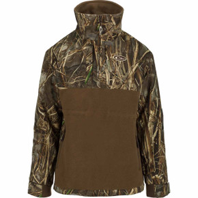 Drake Women's MST Eqwader plus 1/4 Zip - Realtree Max 7