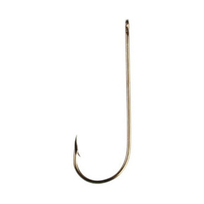 Image of the Eagle Claw 202 Light Wire Aberdeen Hook in Bronze