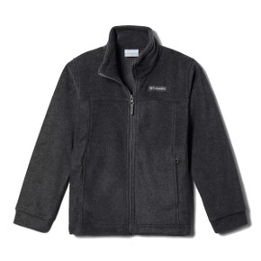 Columbia Youth Steens Mountain II Fleece Jacket Image in Charcoal Heather