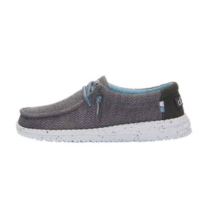 Hey Dude Youth Wally Sox Shoes in Sharkskin