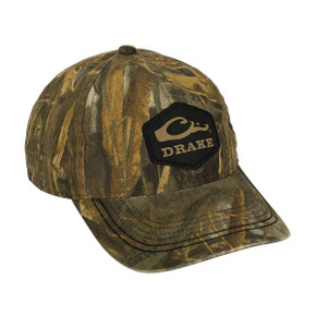 Drake Camo Cotton Twill Hex Patch Cap Realtree Max 7