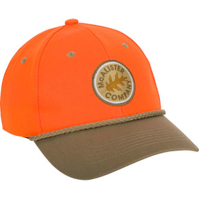 McAlister Traditional Upland Twill Cap image in Blaze Orange