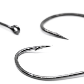 Barb Image of the Googan Baits Green Series Lunker Wacky Hook.