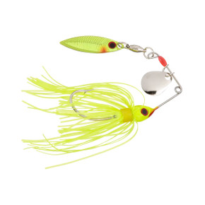 Strike King Mini-King Red Eyed Spinnerbait Image in Chartreuse