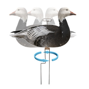 FLATS Magnum Blue Goose Motion Silhouette Decoys - 12 Pack