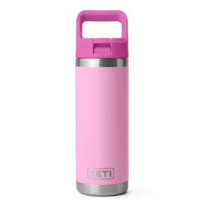 Rambler 18 oz. Water Bottle with Color-Matched Straw Cap Image in Pink/Wildflower