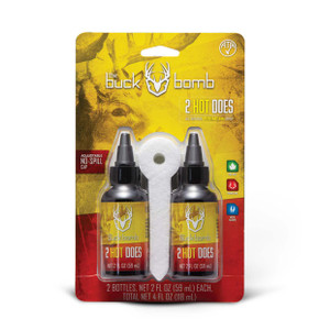 Hunters Specialty Buck Bombs 2 Hot Does, 2 oz, package view