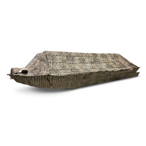 Beavertail 1800 Series Boat Blind Image in Blind Spot Timber