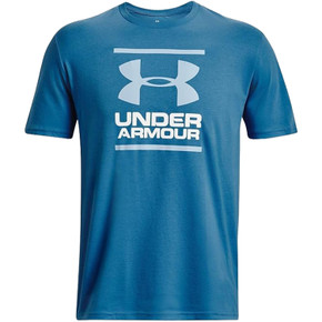 Under Armour Men's GL Foundation Short Sleeve T-Shirt - Cosmic Blue White