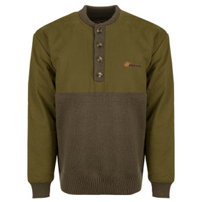 Drake Waterfowl McAlister Waterfowler's Sweater Image in Tan
