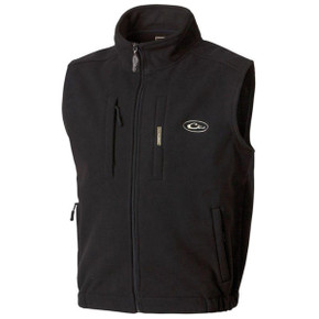 Drake Waterfowl MST Windproof Layering Vest Image in Black