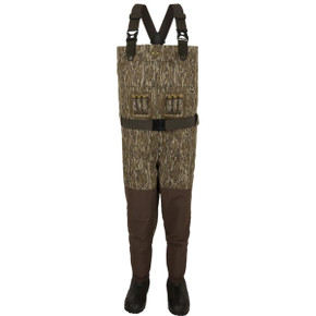 Drake Waterfowl Uninsulated Guardian Elite Vanguard Breathable Waders Image in Mossy Oak Bottomland Drake Waterfowl Uninsulated Guardian Elite Vanguard Breathable Waders Image in Mossy Oak Bottomland