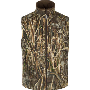 Drake MST Windproof Softshell Vest - Realtree Max 7