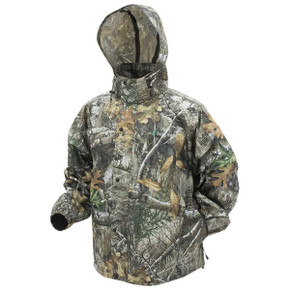 Frogg Toggs Pro Action Breathable Rain Jacket Image in Realtree Edge Realtree Max 7