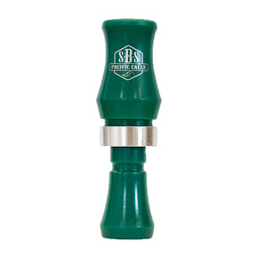 Pacific Calls South Bound Series Polycarbonate Single Reed Duck Call Image in Green