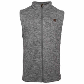 Rogers Classic Sweater Fleece Vest Image in Charcoal
